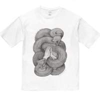 佐野藍個展限定Tシャツ「RANGE」White-A