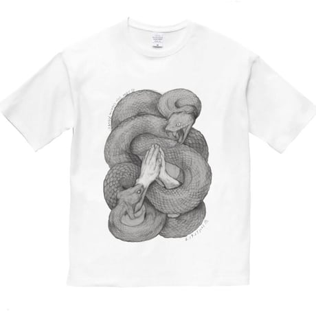 佐野藍個展限定Tシャツ「RANGE」White-A