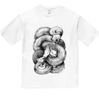 佐野藍個展限定Tシャツ「RANGE」White-B