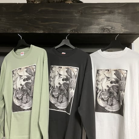 佐野藍個展限定Tシャツ「CAT LINKS」