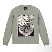 佐野藍個展限定Tシャツ「CAT LINKS」新芽のミドリ