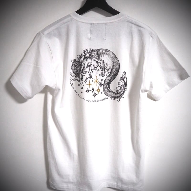 佐野藍個展限定Tシャツ「Milky Rain」Morning White | Ai Sano'