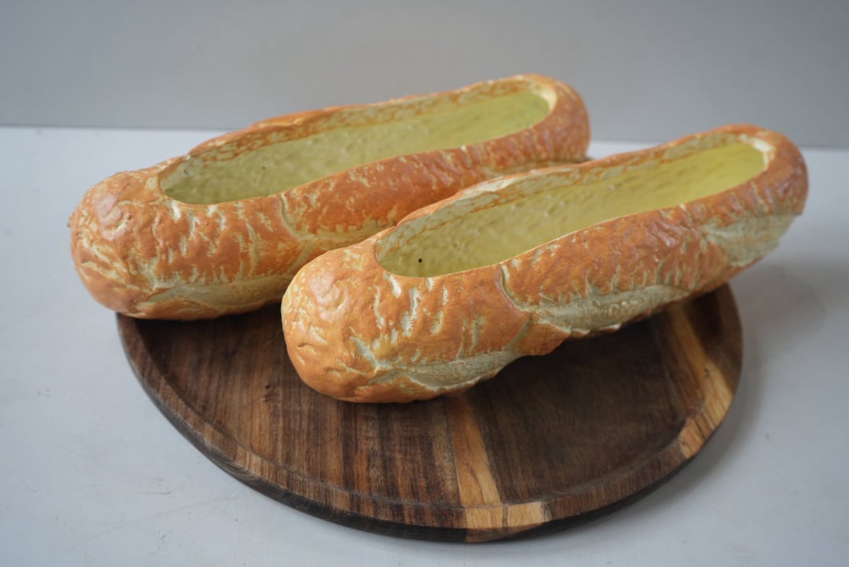 フランスパン ロングフランスパンの鉢｜28cmワイドプランター｜多肉植物・セダムの