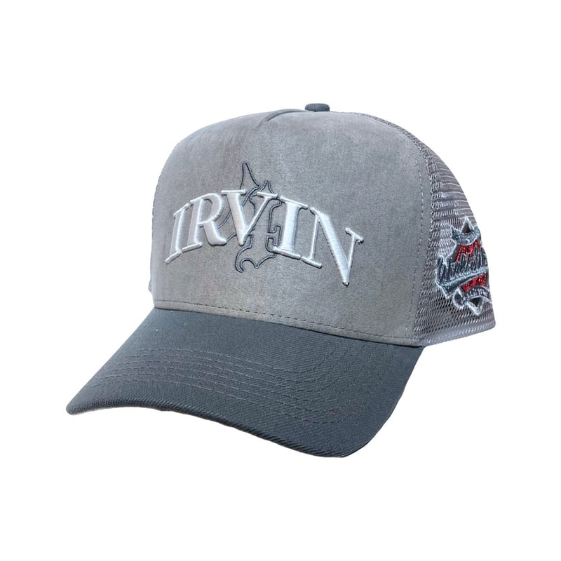 IRVIN” IV4 Trucker Hat/Blue Tabby | IRVIN STORE