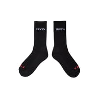 “IRVIN” OG Logo Socks/Black
