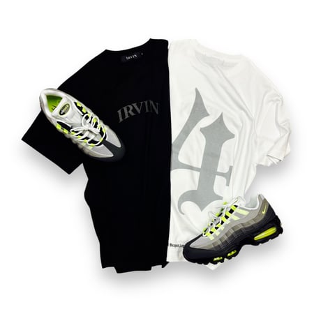 “IRVIN” Big 4 S/S Tee (White, Reflective)