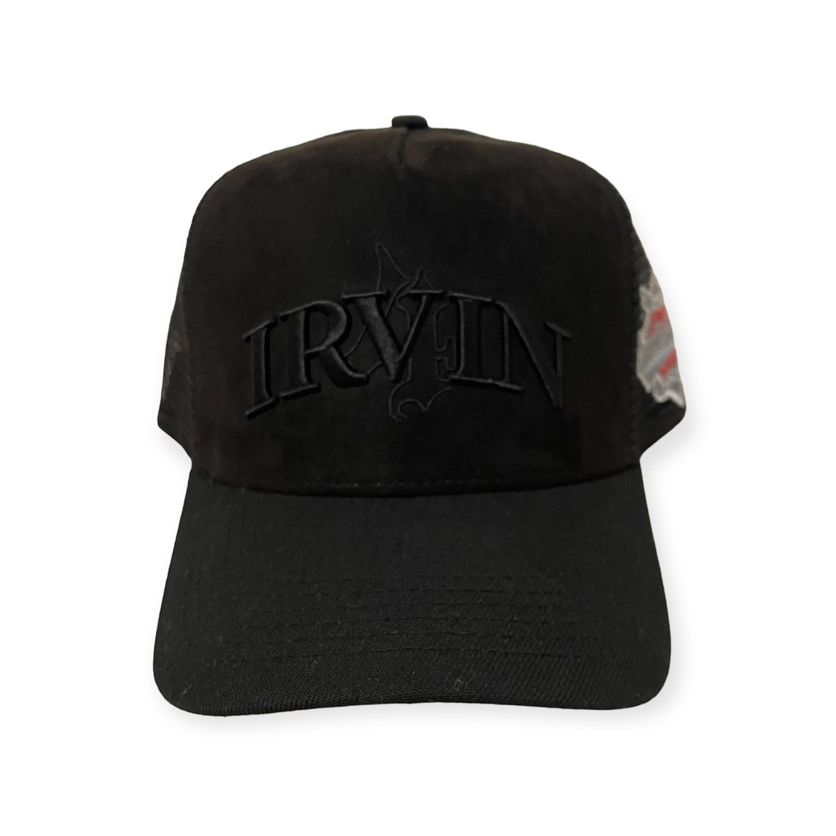 IRVIN” IV4 Trucker Hat/Black Solid | IRVIN STORE