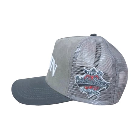 “IRVIN” IV4 Trucker Hat/Blue Tabby