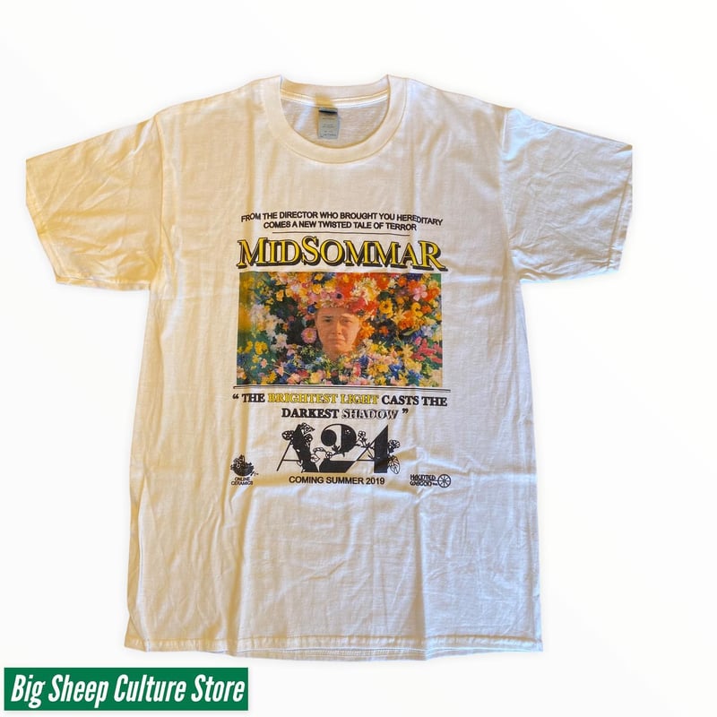 A24 Tシャツ　ミッドサマー　Lサイズ Lサイズ Midsommar Online Ceramics Tシャツ A24 ブラック