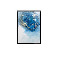 「Cote d'Azur01／コート・ダジュール01」 alcohol ink art interior poster／アルコールインクアート インテリアポスター
