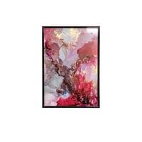 「Bordeaux 03／ボルドー 03」 alcohol ink art interior poster／アルコールインクアート インテリアポスター