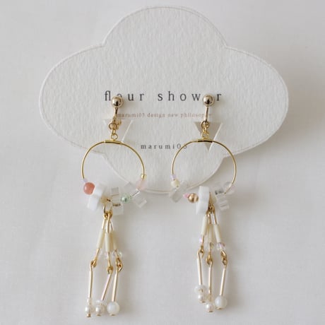 marumi03  fleur shower・イヤリング a/b/c/d/e