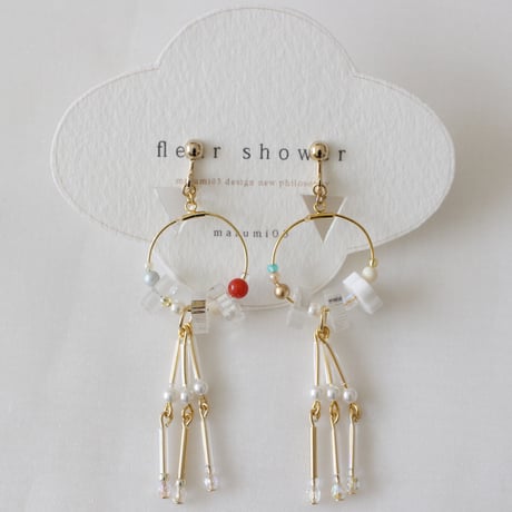 marumi03  fleur shower・イヤリング a/b/c/d/e