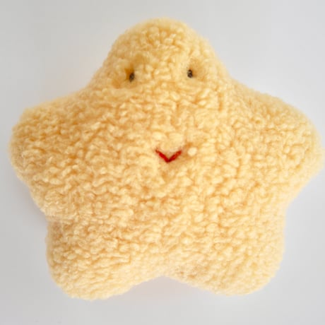 saupoudrer(ソプードレ)　お星さまのぬいぐるみ　口が〇・口がv