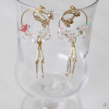 marumi03  fleur shower・イヤリング a/b/c/d/e