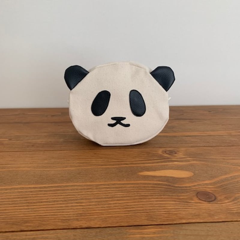 パンダの工房367 ソライロ工房／ おおきなパンダポーチ | くうそう ONE-DERFUL