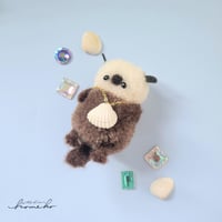 komenui / ラッコのぬいぐるみ　キーホルダー