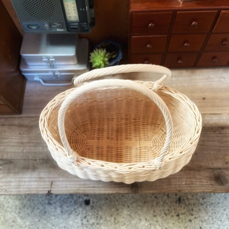 カリメロ商店/ 2段編みのちびかご