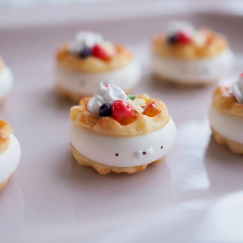 まいにちごまふぅ ワッフルサンドチャームストラップ | くうそう