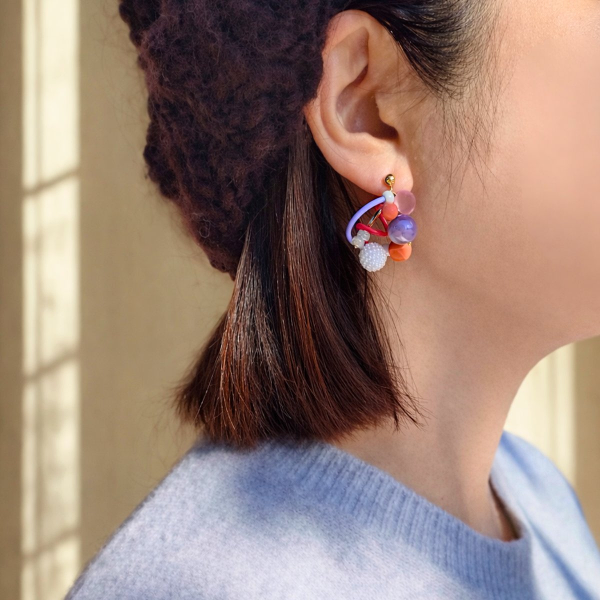 clemo COSMOサンセット ピアス・イヤリング | くうそう ONE-DERFUL