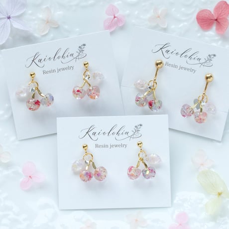 kaiolohia307(カイオロヒア)/ FloraCherry/ピアス