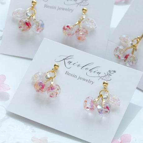 kaiolohia307(カイオロヒア)/ FloraCherry/ピアス