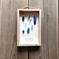 milwaukie dried flower /古材風パネル　22×14