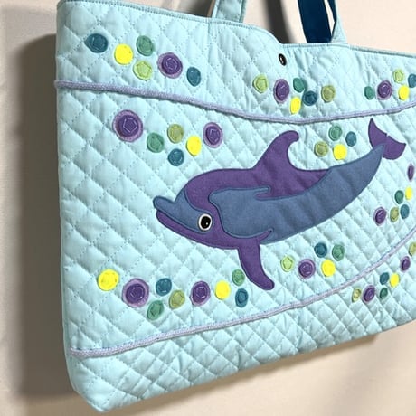 マキナツショップ／レッスンバッグ　クジラ