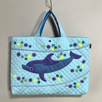 マキナツショップ／レッスンバッグ　クジラ