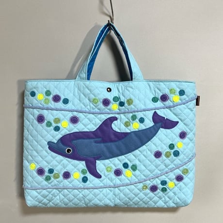 マキナツショップ／レッスンバッグ　クジラ