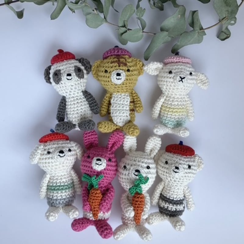 【海外アーティストハンドメイド】　あみぐるみウサギ andeBoo（旧：のほほんとShi-*made） | KoKo Shop ~ オリジナル