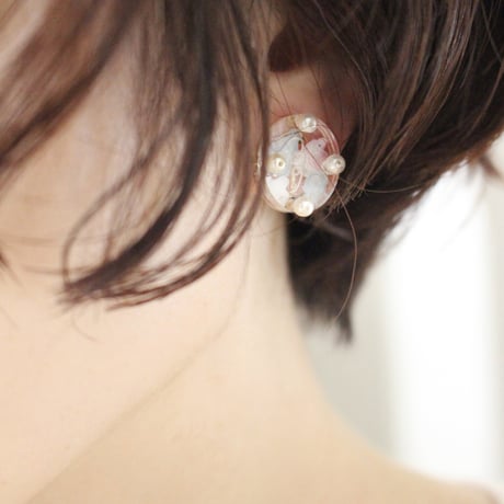 marumi03　hanaurara ピアス a/b/c/d/e