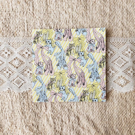 ant's Handmade Market /  おりがみmini 60枚入 ①sweets ②ねこ