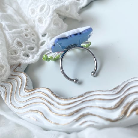 poetto / neko ring (white)