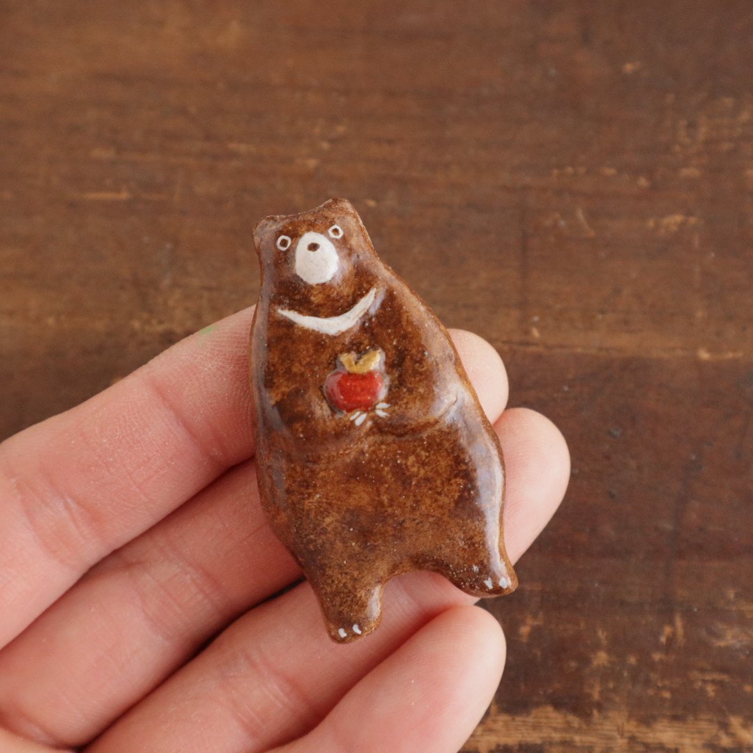 アルペジオ くまのブローチ | くうそう ONE-DERFUL