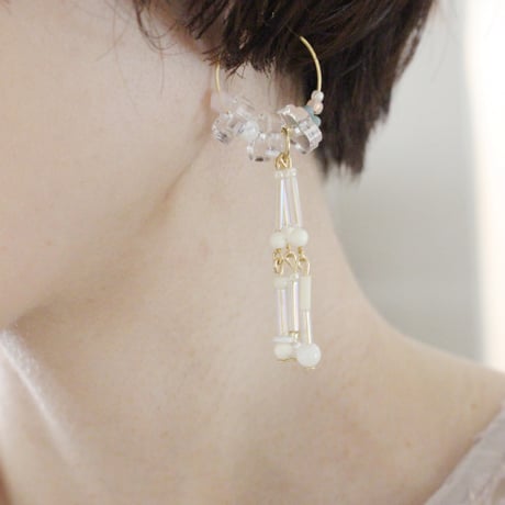marumi03  fleur shower・ピアス　a/b/c/d/e