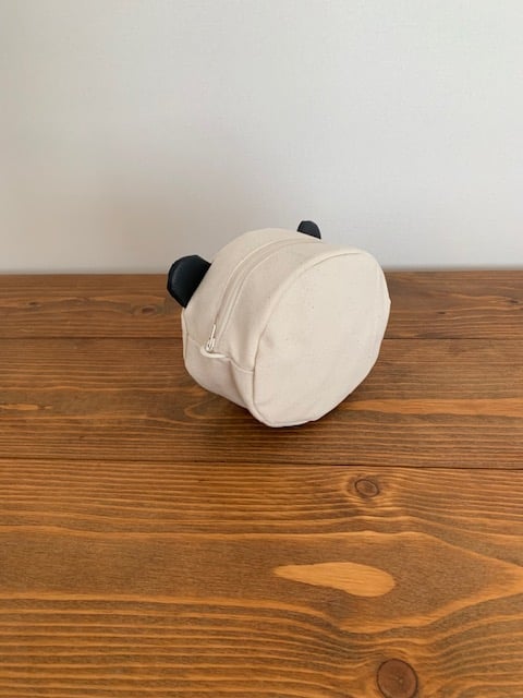 ソライロ工房／ おおきなパンダポーチ | くうそう ONE-DERFUL