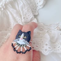 poetto / neko ring(black)