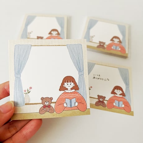 peppoko(ペッポコ)/ メモパッド -読書-