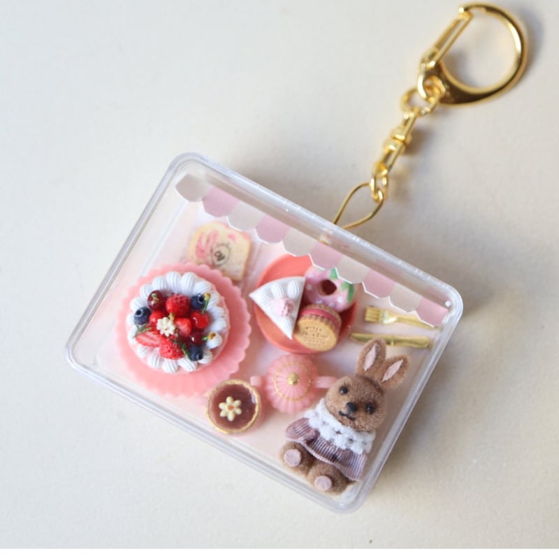 chi-yu /うさぎスイーツキーホルダー | くうそう ONE-DERFUL