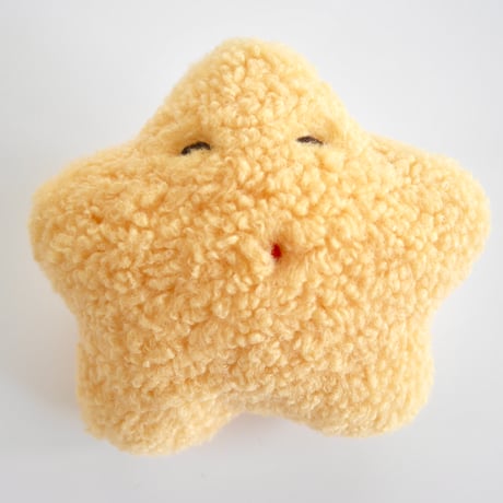 saupoudrer(ソプードレ)　お星さまのぬいぐるみ　口が〇・口がv