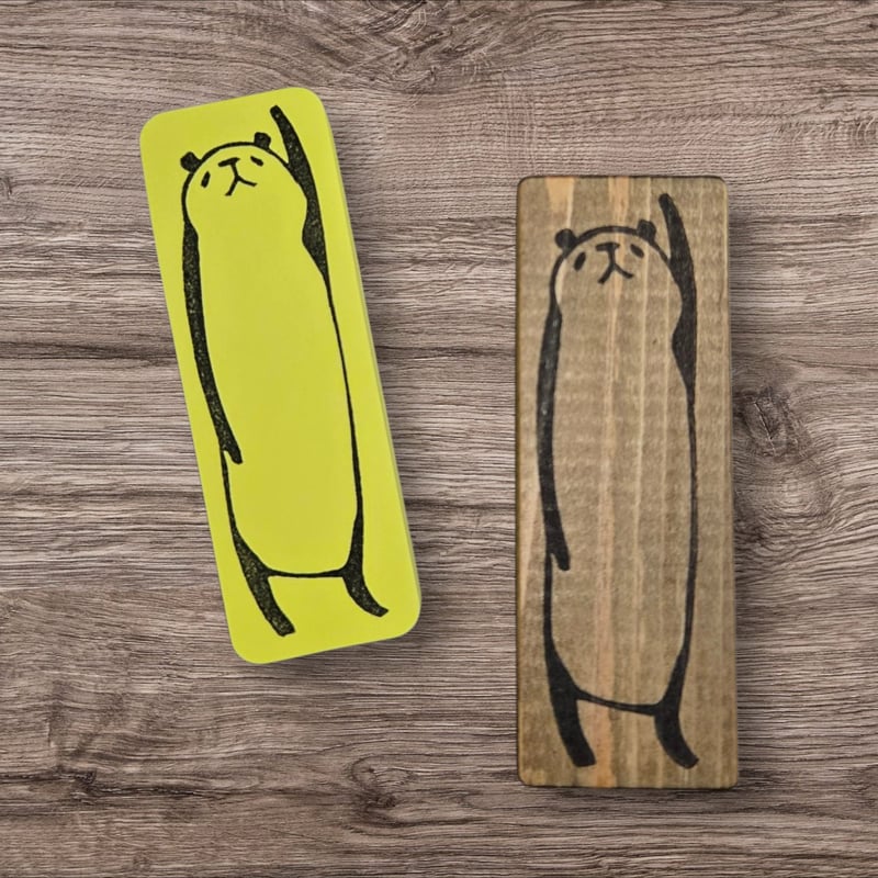 はんこや小熊堂 消しゴムはんこ付箋セット | くうそう ONE-DERFUL