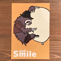 武内祐人/ポストカード・つきのわぐま・ナマケモノ・ねこ・動物たち・ジャックラッセルテリア・ハリネズミ