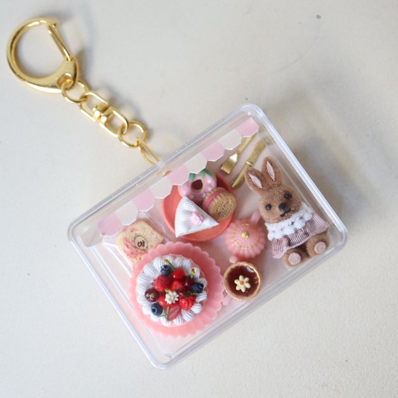 chi-yu /うさぎスイーツキーホルダー | くうそう ONE-DERFUL