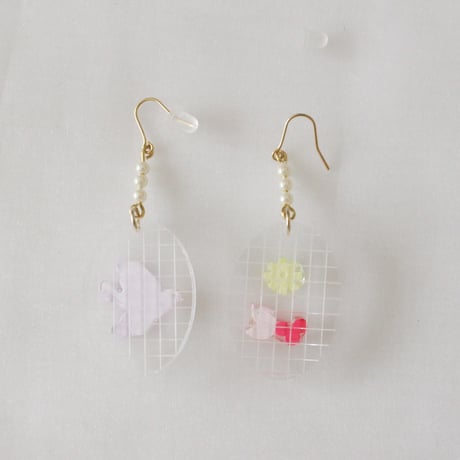 marumi03  story frame・ピアス a/b/c/d/e