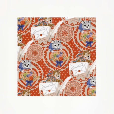 ant's Handmade Market / おりがみ14cm ①ねこ　②リボン