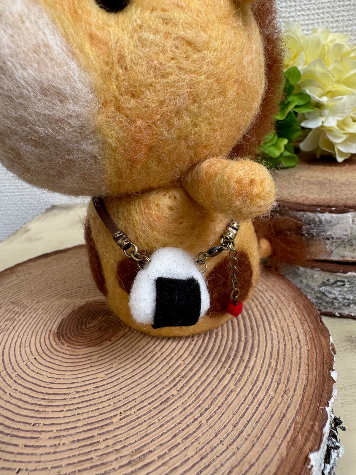 アンジェリケ/羊毛フエルトの人形（キリン） | くうそう ONE-DERFUL