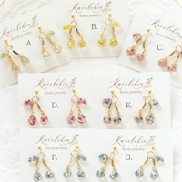 kaiolohia307(カイオロヒア)/ 花雫のさくらんぼ/ピアス
