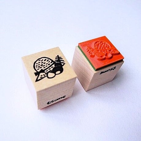 ツメサキの世界　夏のはんこの詰め合わせ