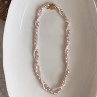 melette tete(メレット テテ)/ 淡水パール2連 ネックレス